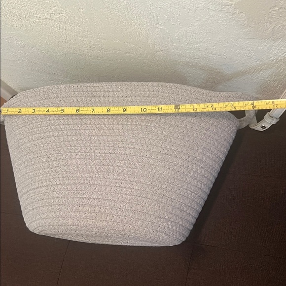 # 0837+ Gray Cotton Rope Basket - Picture 4 of 6